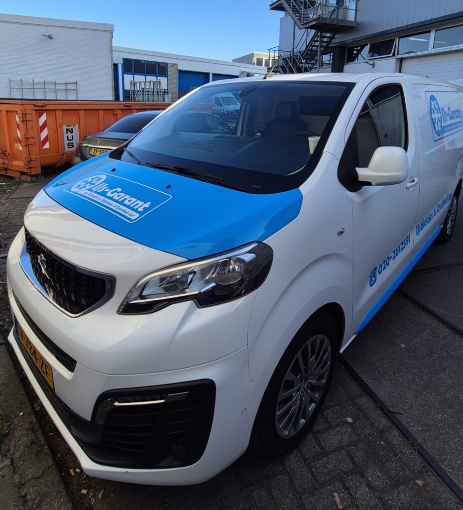Autobelettering voor IJs-Garant